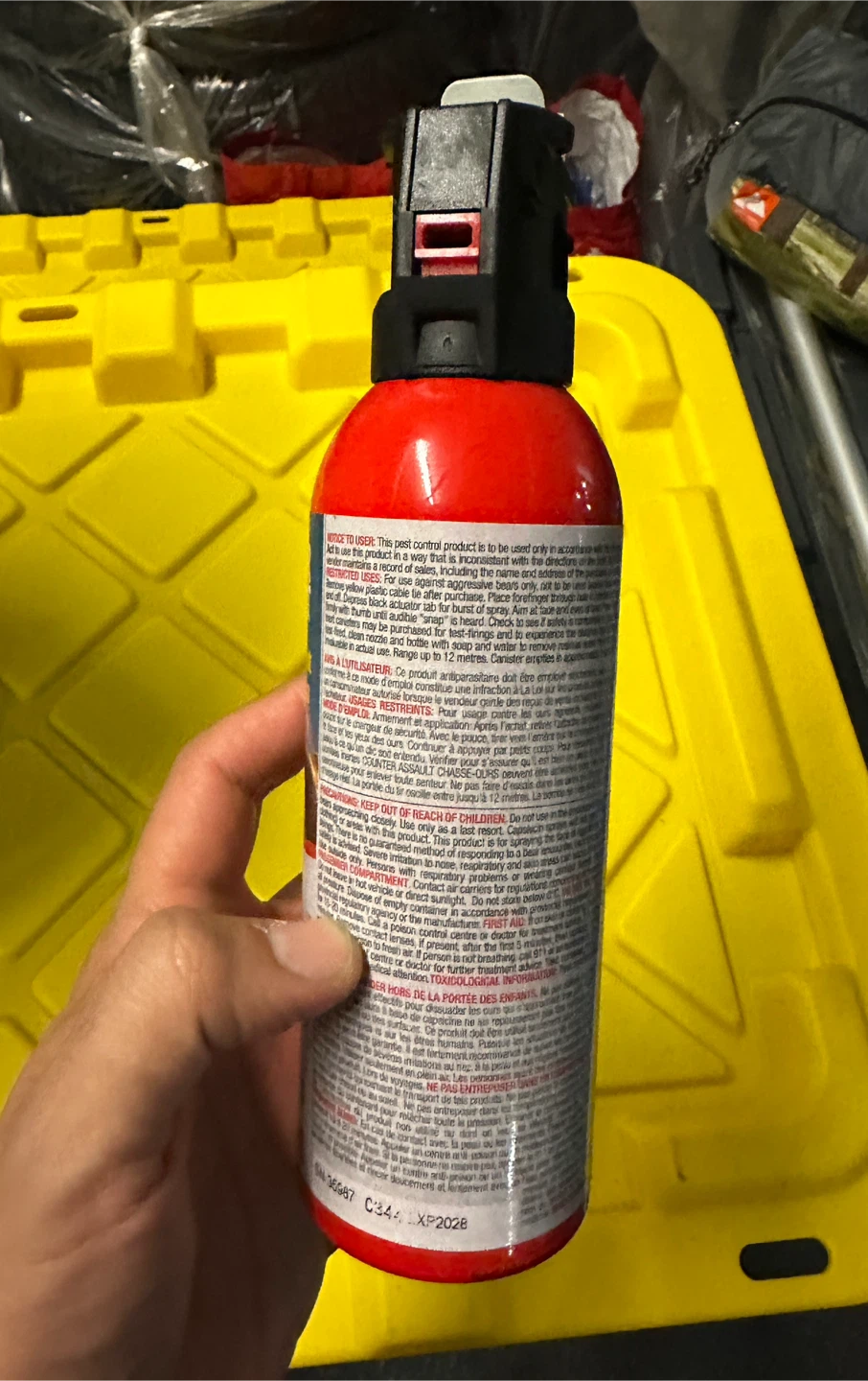 Bear Deterrent Spray 290g (Never used / Sealed) - photo 2