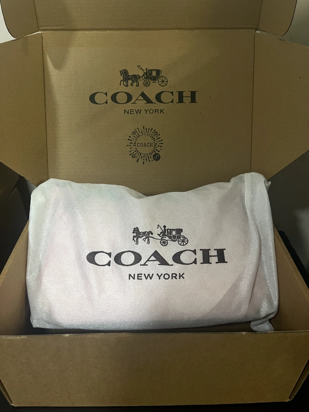 Coach Signature White Handbag - photo 4