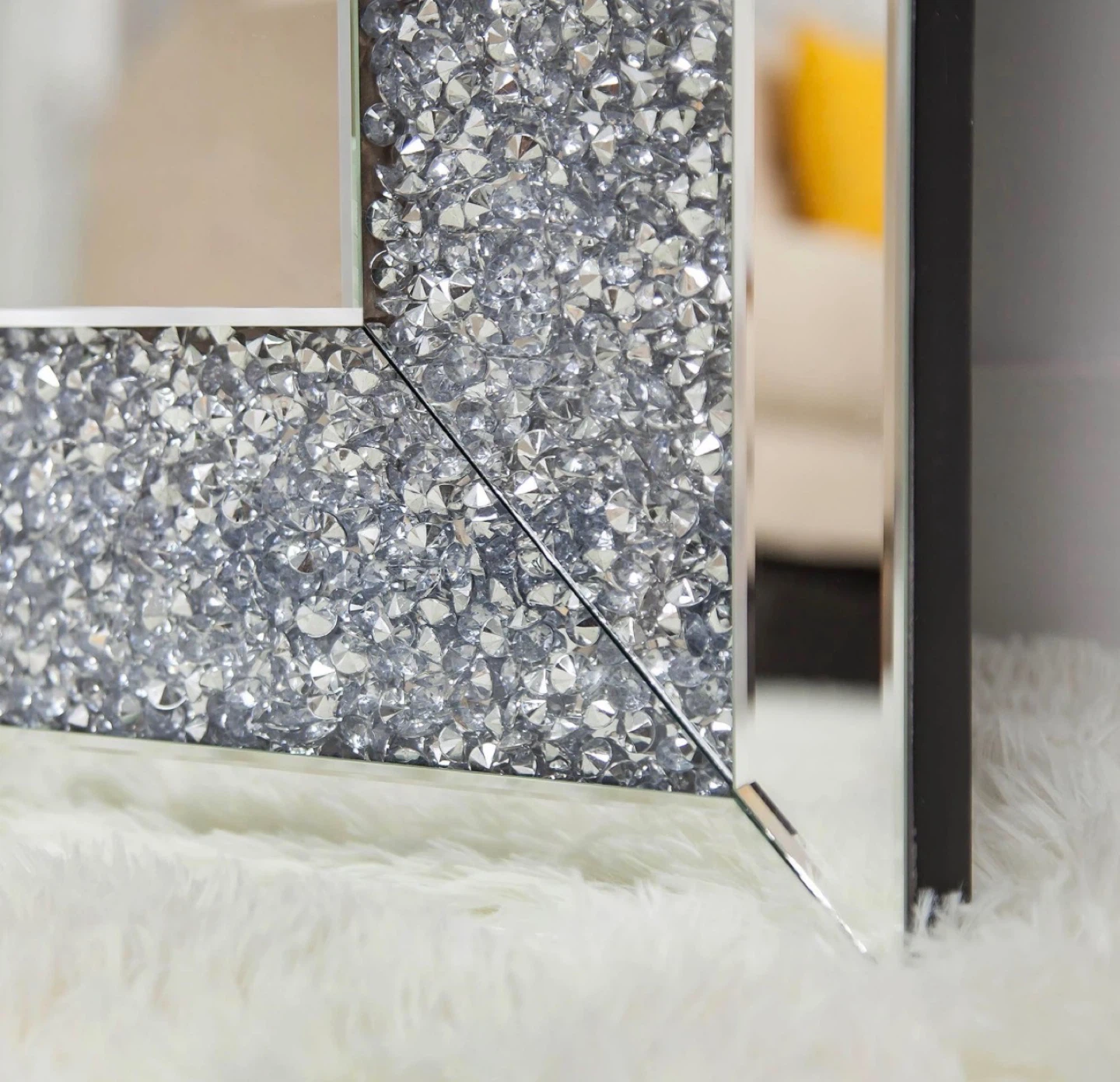 Full Length Crystal Framed Floor Mirror - photo 3