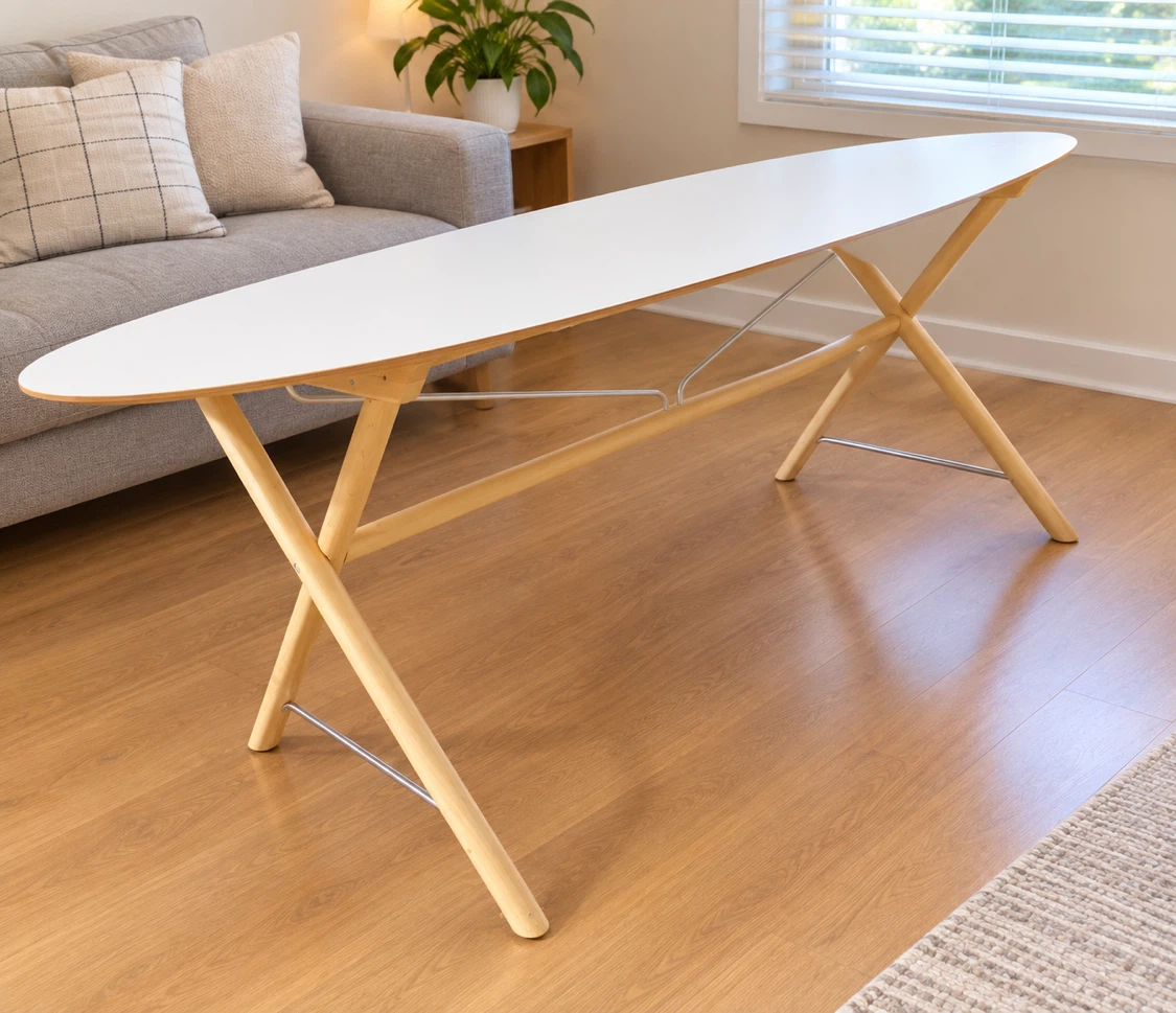 Like 🆕- IKEA Coffee Table with Wood Legs- 185cm*90cm - photo 2