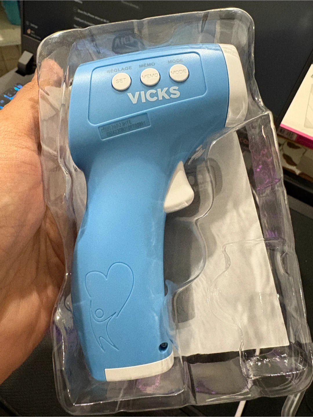 Vicks 3-in-1 Non-Contact Infrared Thermometer - photo 2