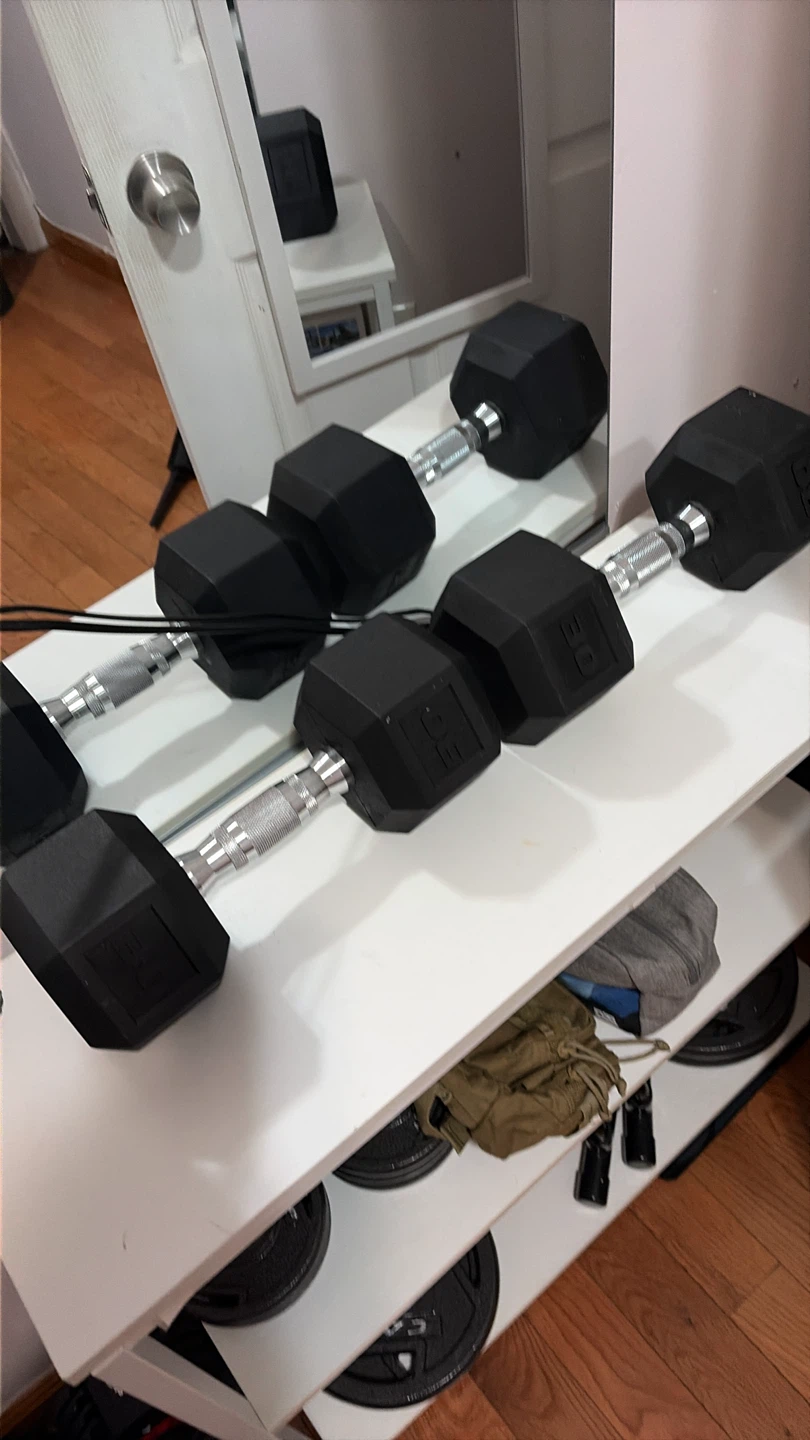 30 lb Hex Dumbbells