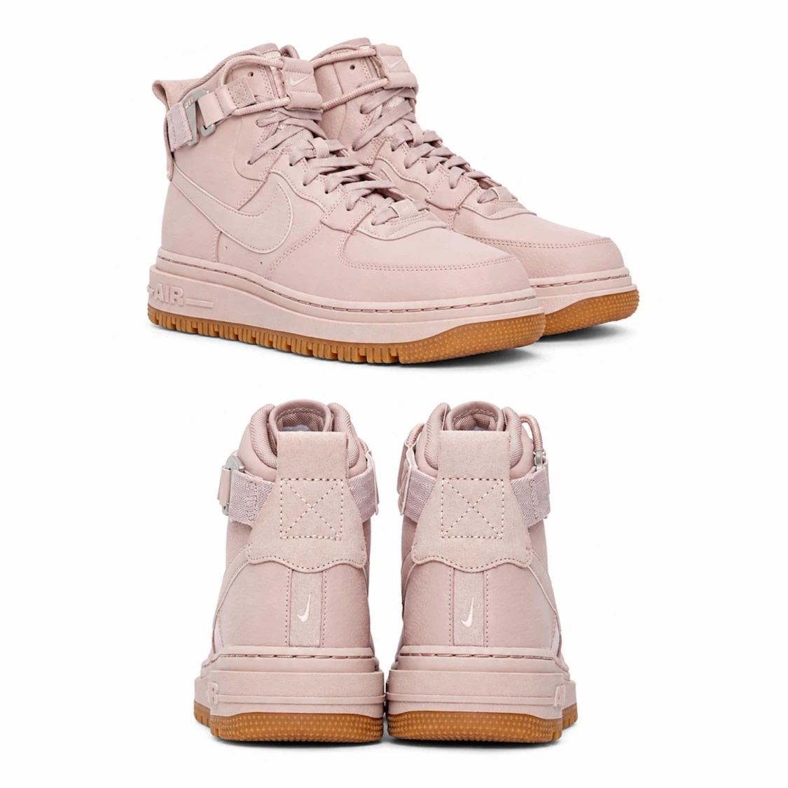 NIKE PINK AIR FORCE 1 HIGH UTILITY 2.0 SNEAKERS SZ 8 - BNIB
