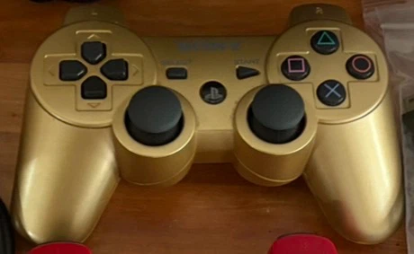 Gold Sony DualShock 3 Wireless Controller for PS3