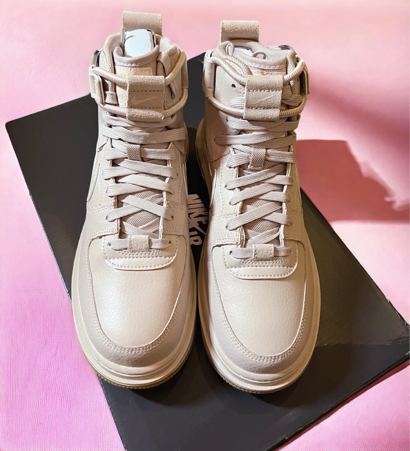 NIKE PINK AIR FORCE 1 HIGH UTILITY 2.0 SNEAKERS SZ 8 - BNIB - photo 4