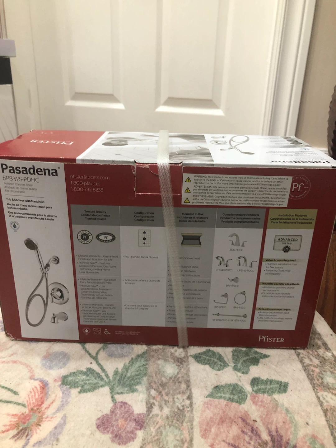 Pfister Pasadena Tub & Shower Kit - photo 4
