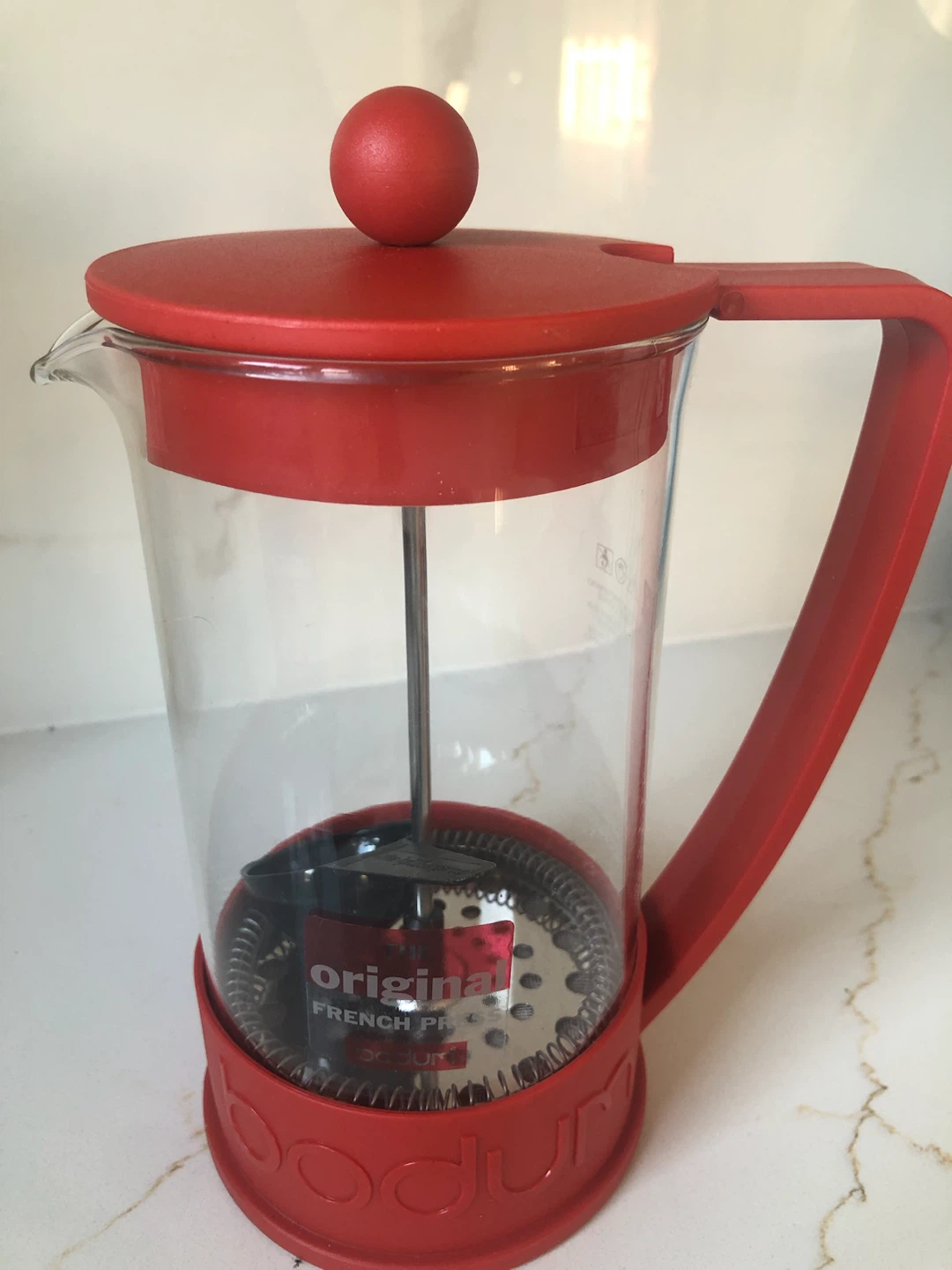 Bodum Original French Press - Red - photo 2