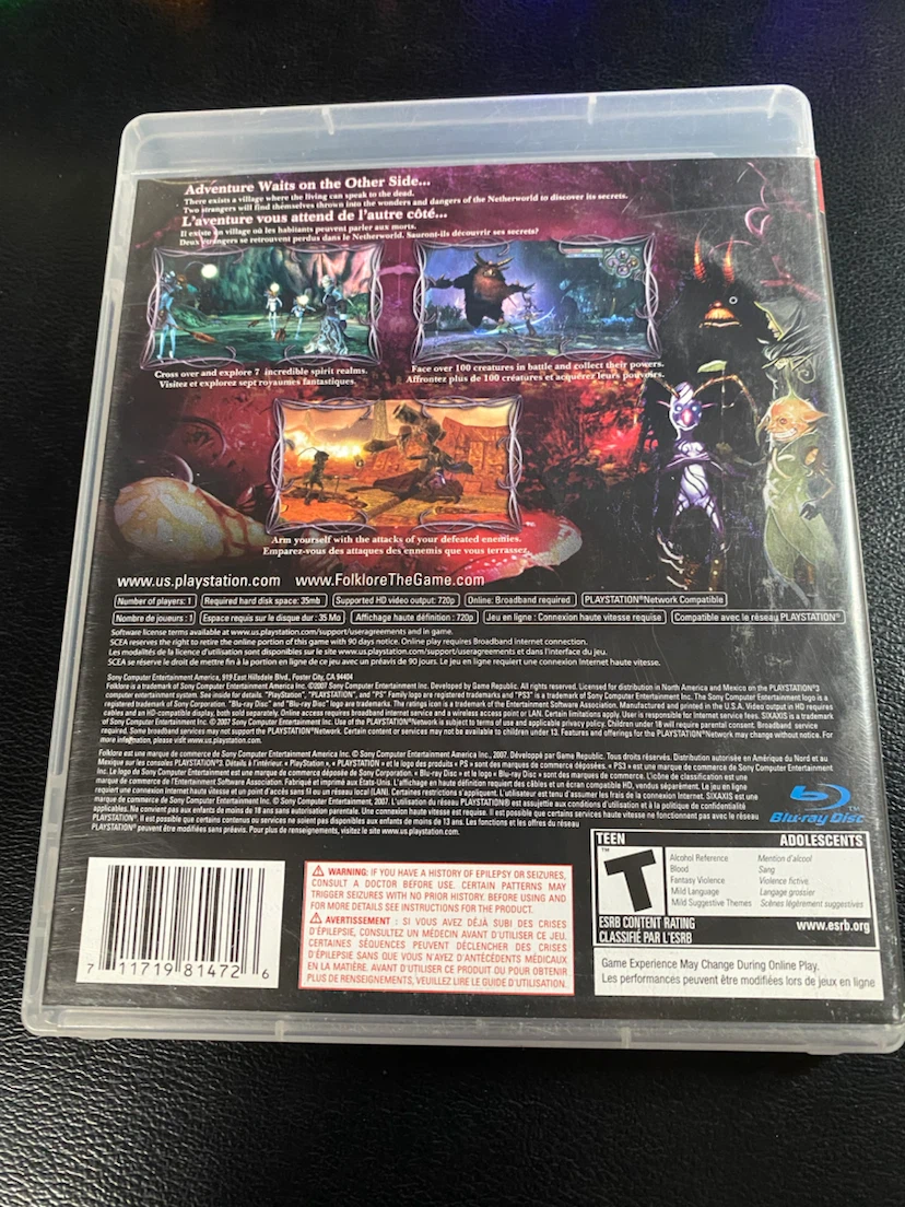 Folklore PS3 game - photo 2