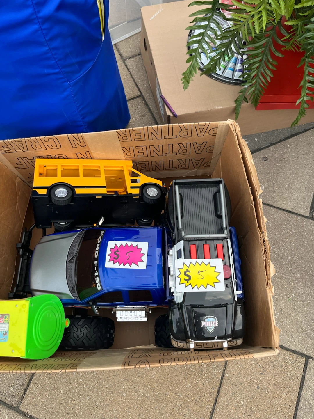 Assorted Toy Vehicles