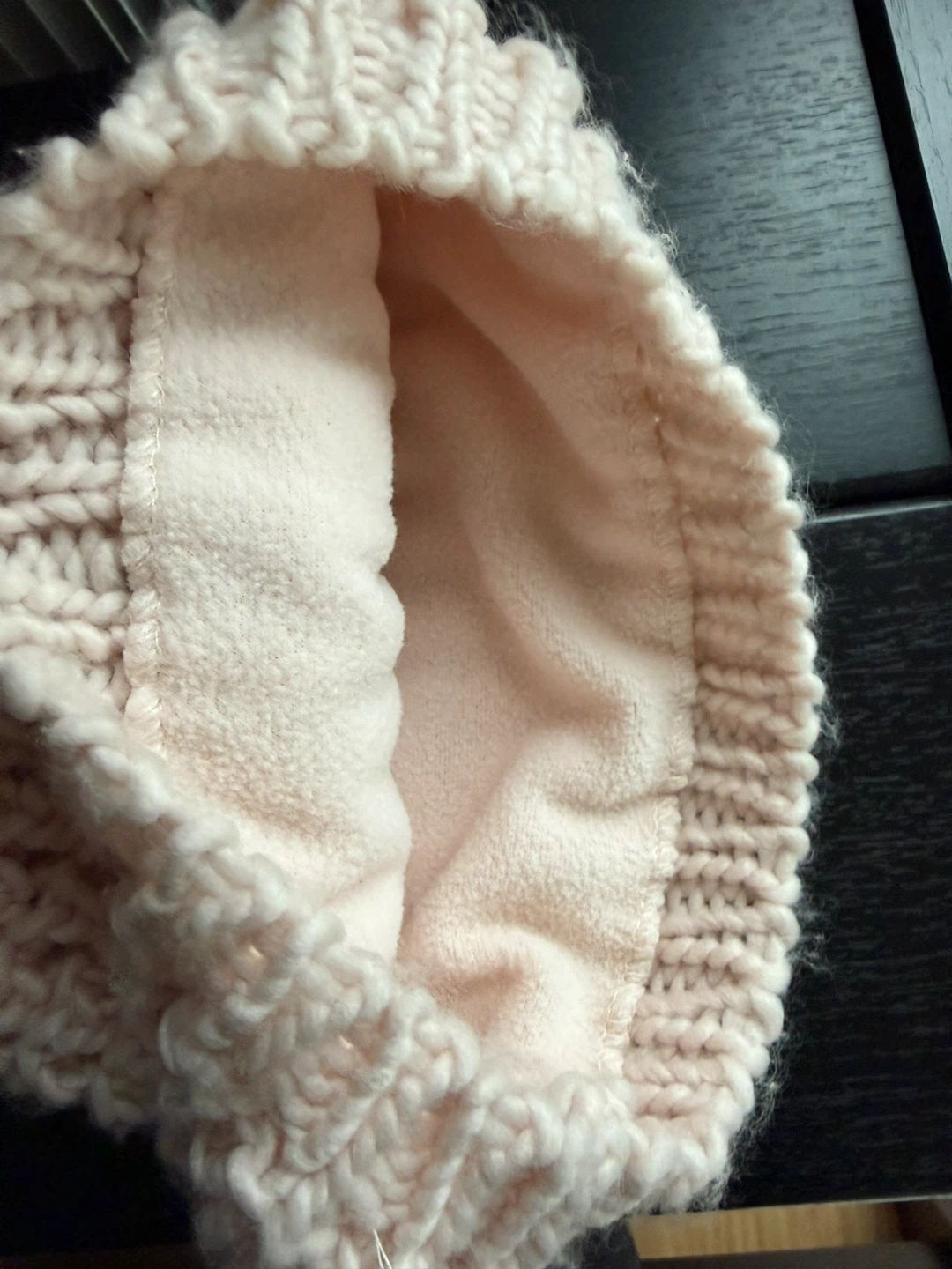 Pink Knit Pom Pom Toque - photo 2