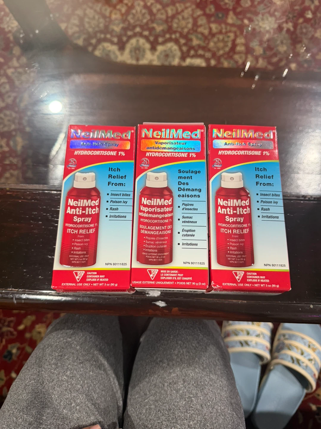 3 NeilMed Anti-Itch Spray Bottles