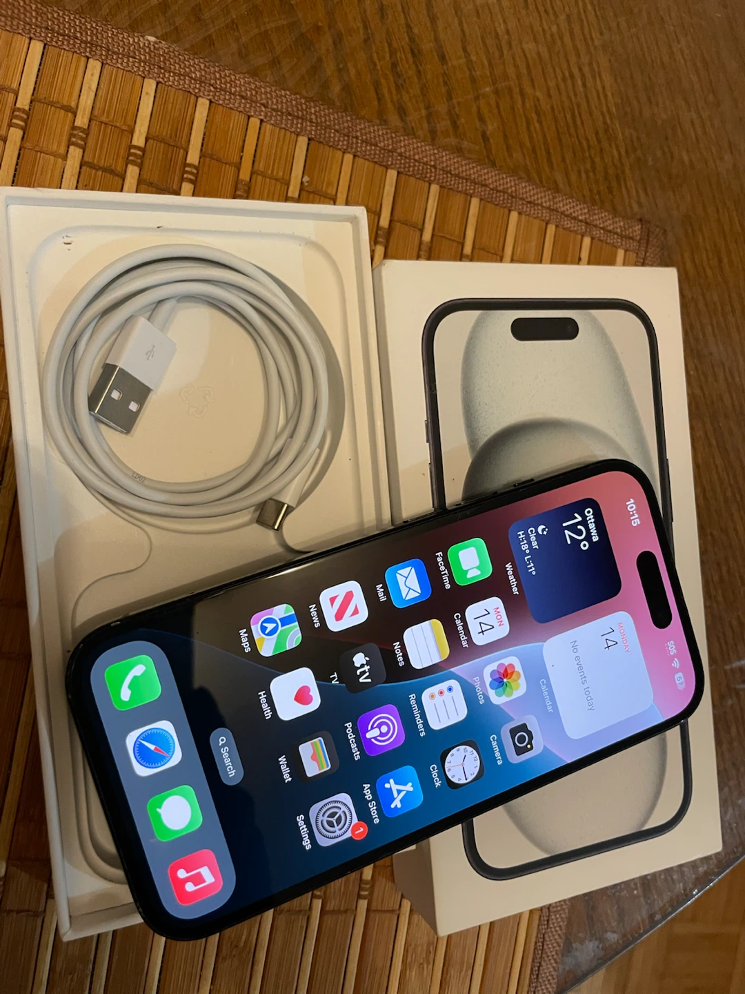 Apple iPhone 15 128GB Black