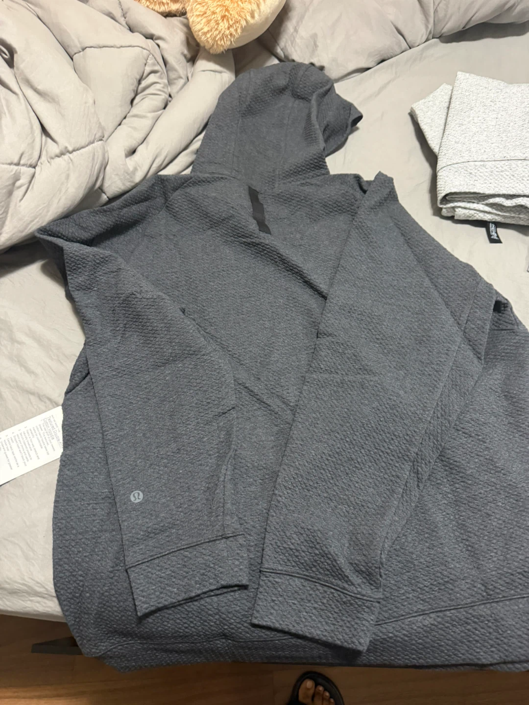 Lululemon Textured Double-Knit Cotton Hoodie XXL - photo 4
