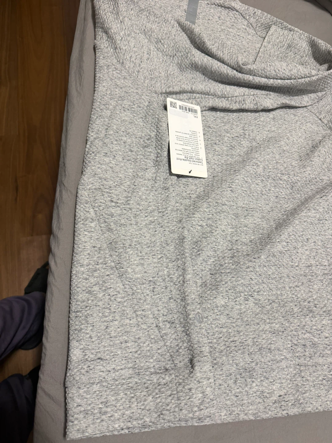 Lululemon Textured Double-Knit Cotton Half-Zip XXL