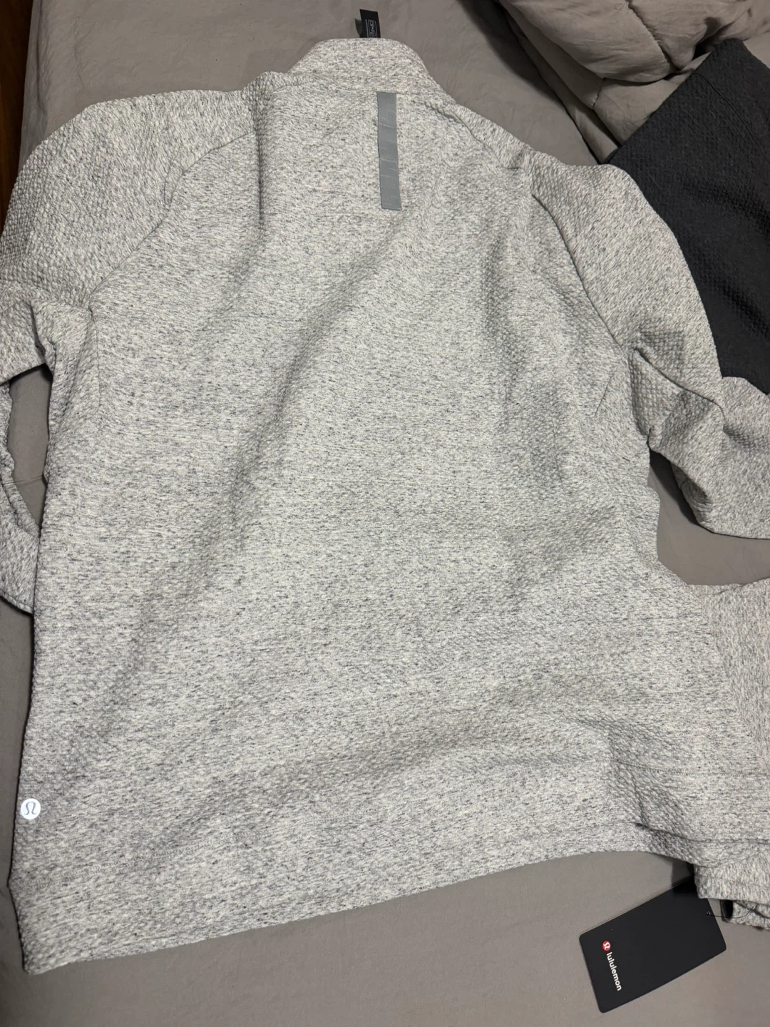Lululemon Textured Double-Knit Cotton Half-Zip XXL - photo 2