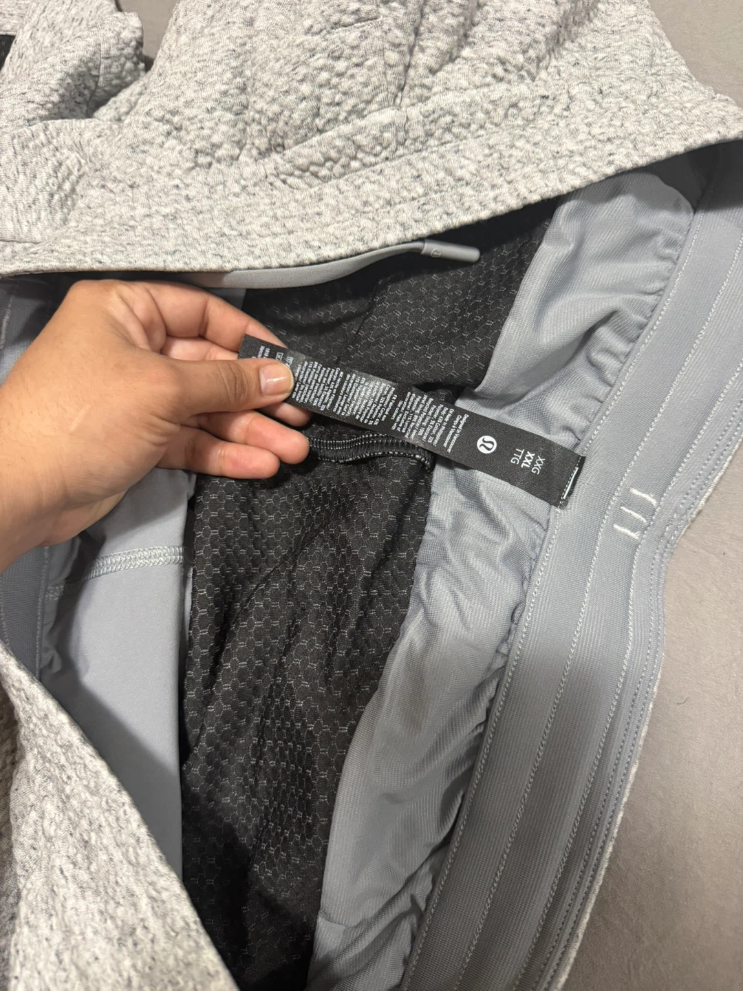 Lululemon Textured Double-Knit Cotton Half-Zip XXL - photo 3