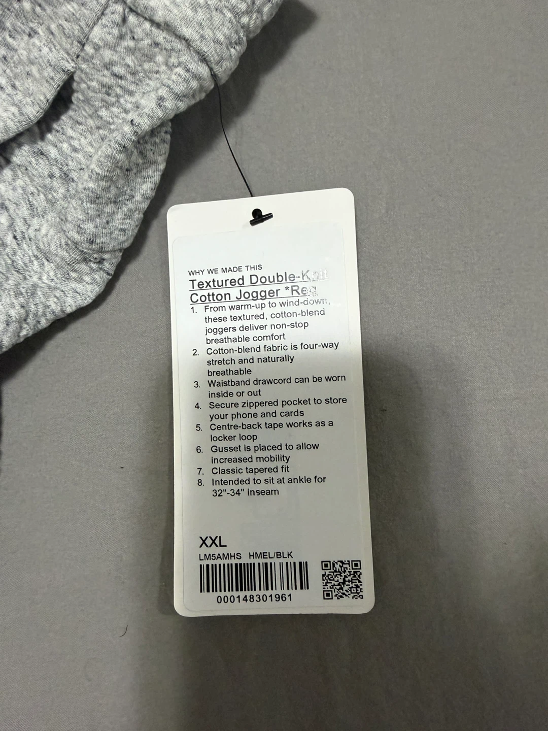 Lululemon Textured Double-Knit Cotton Half-Zip XXL - photo 5