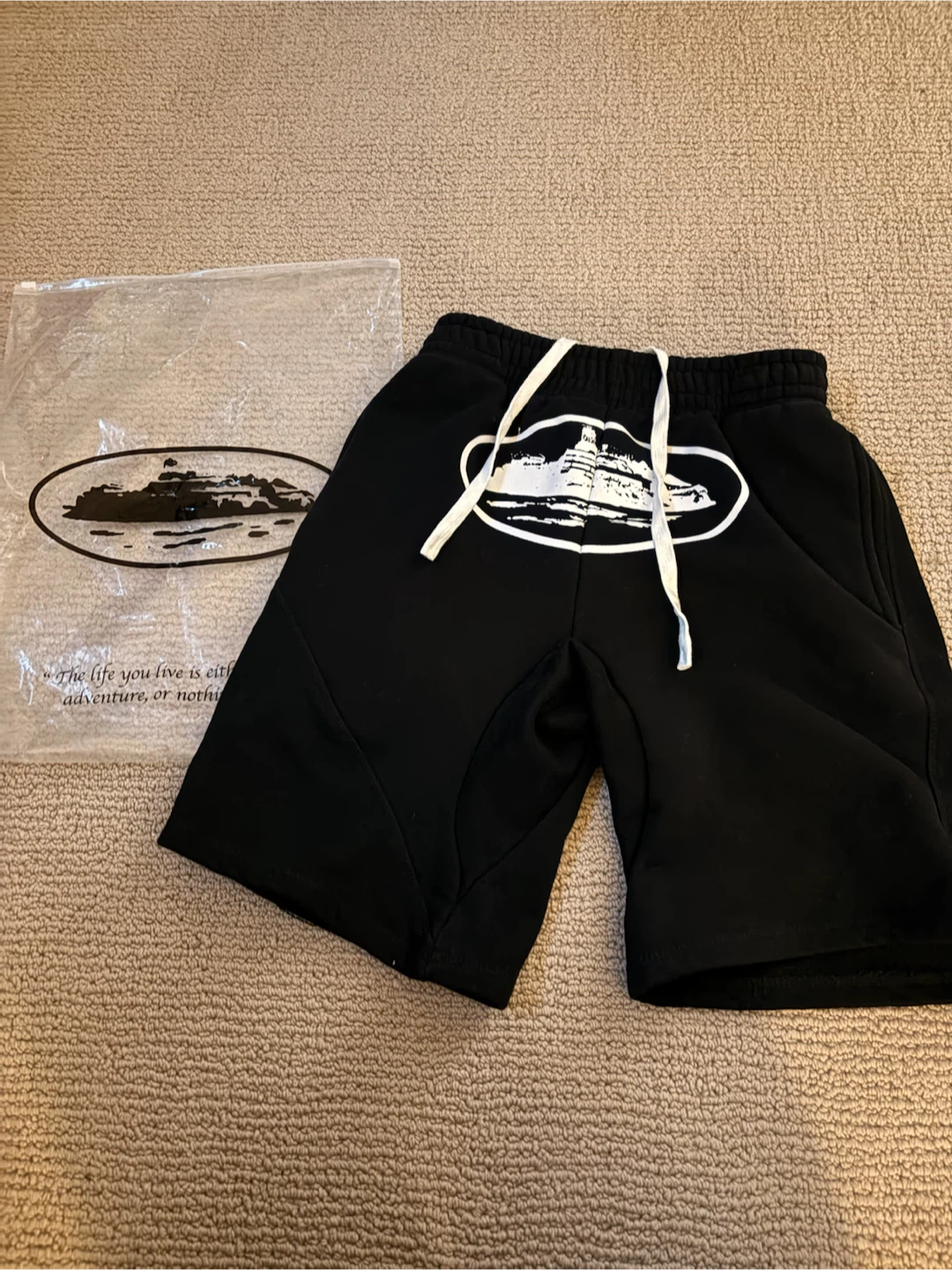 Black cortez shorts