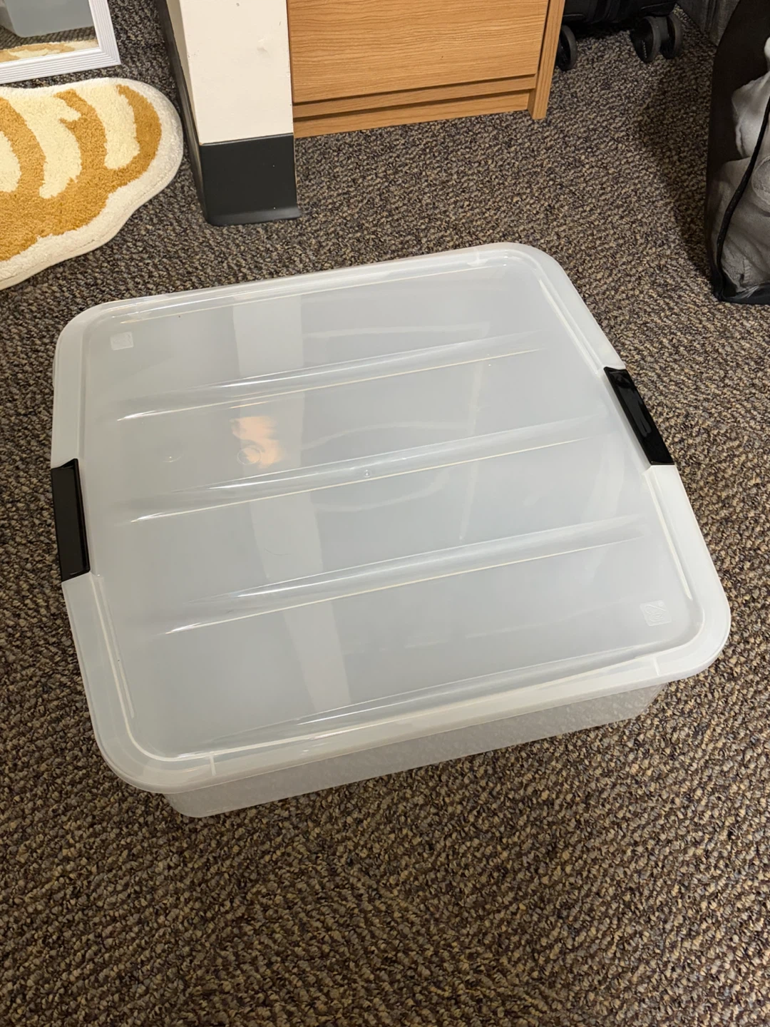 33Qt under bed storage bin x1
