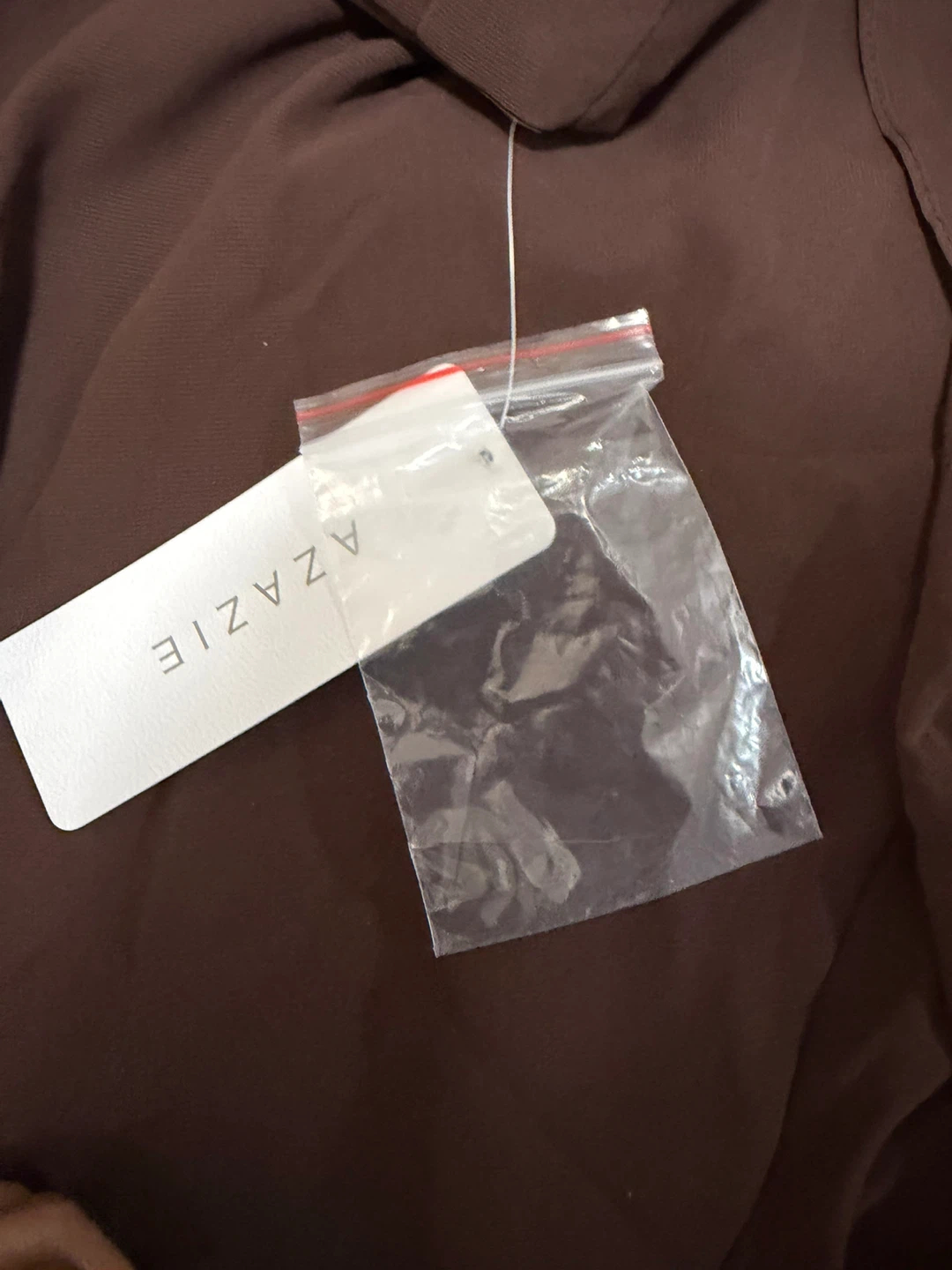 Azazie Chocolate Brown Dress - photo 2