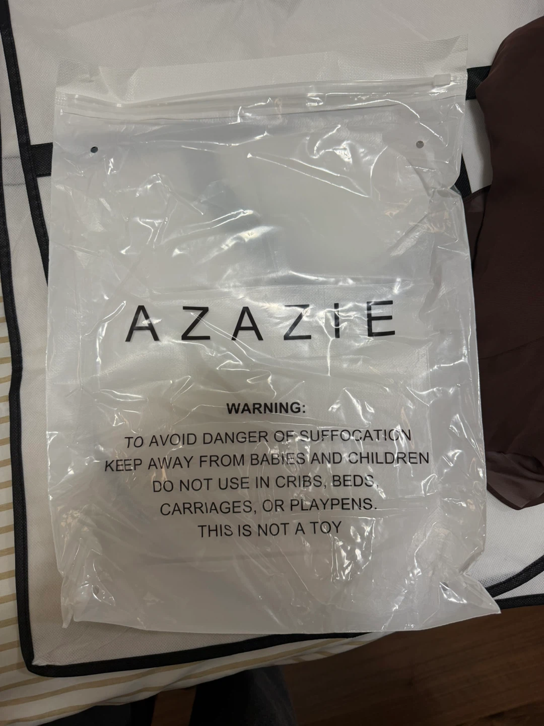 Azazie Chocolate Brown Dress - photo 3