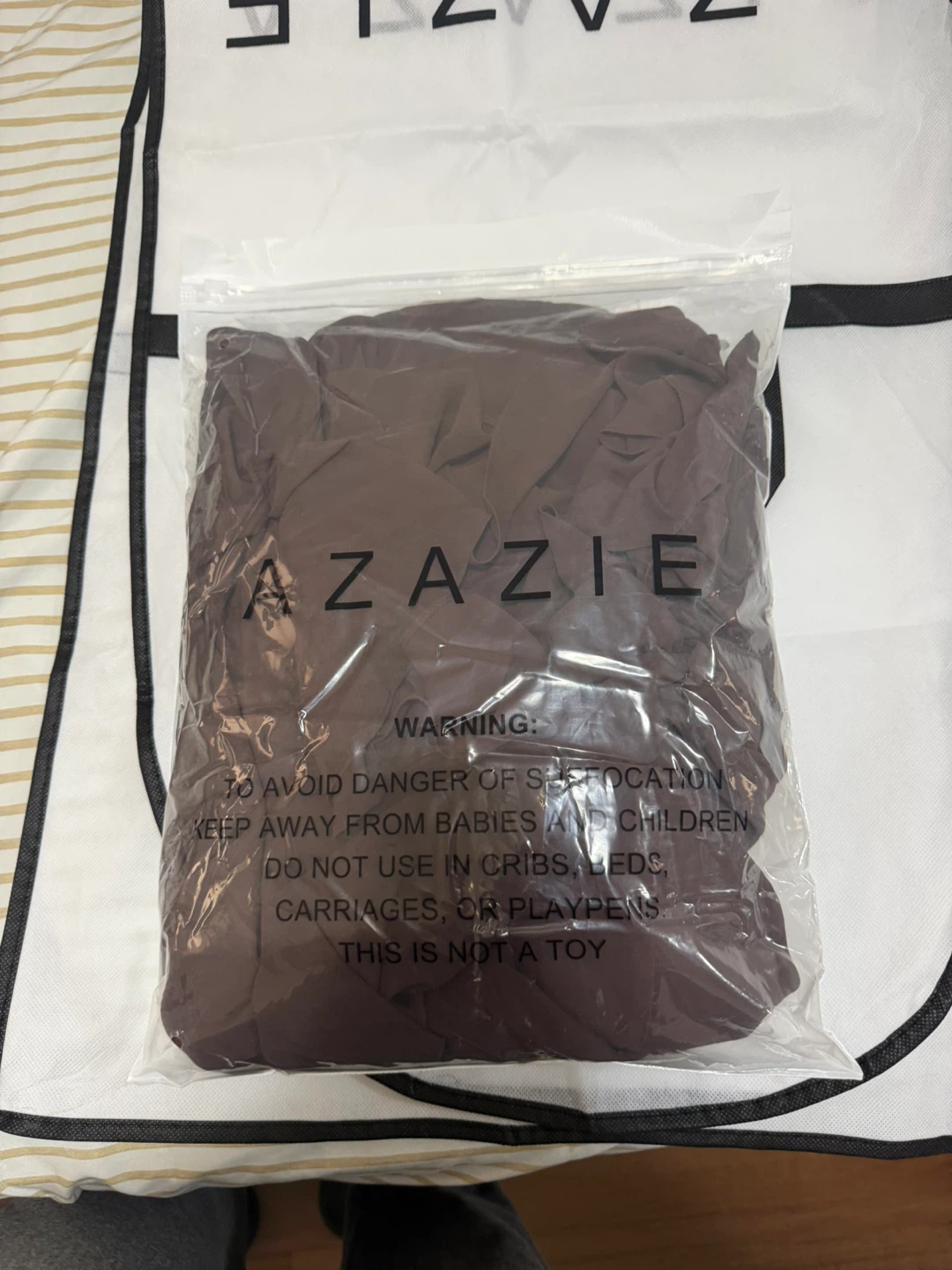 Azazie Chocolate Brown Dress - photo 5