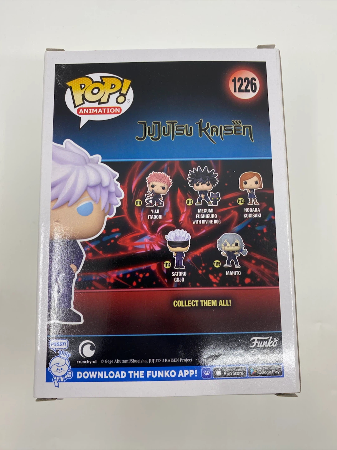 Funko Pop Jujutsu Kaisen Satoru Gojo 1226 - photo 3