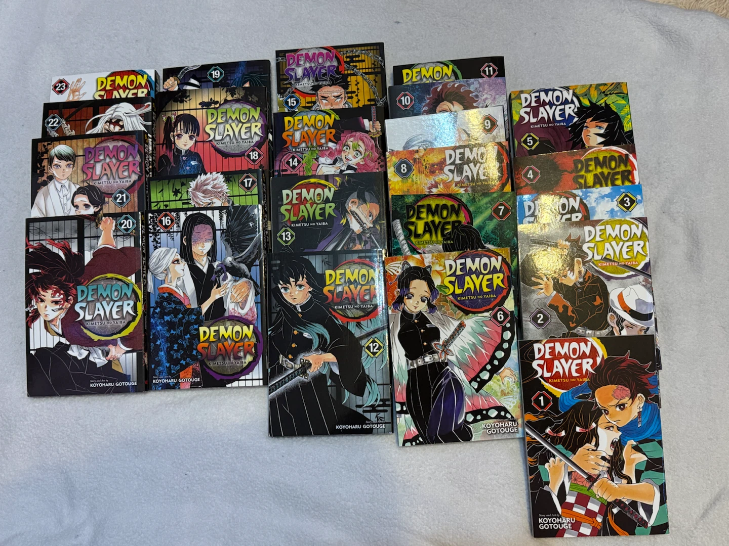 Demon Slayer Manga Collection Volumes 1-23