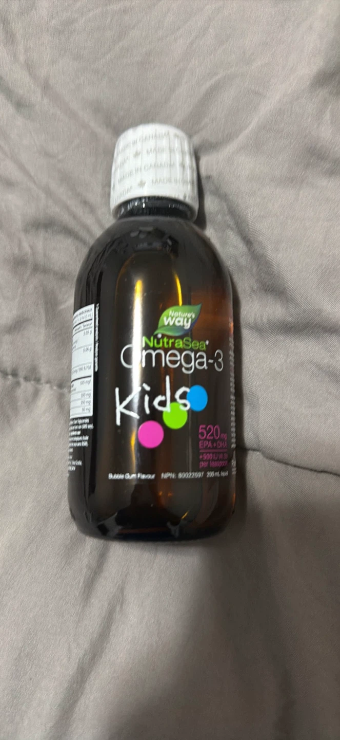 Nature's Way NutraSea Kids Omega-3 Bubble Gum Flavour