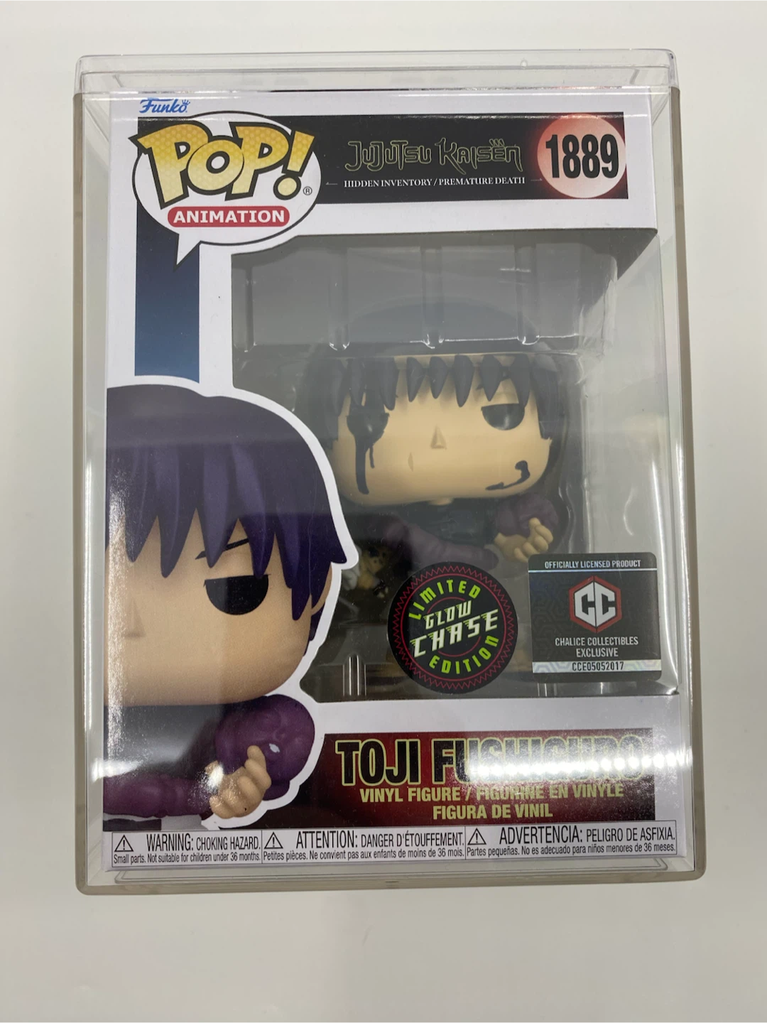 Funko Pop Jujutsu Kaisen Toji Fushiguro 1889 Chase