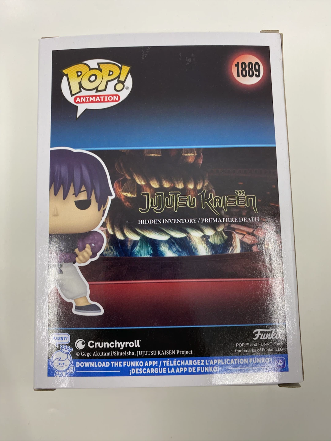 Funko Pop Jujutsu Kaisen Toji Fushiguro 1889 Chase - photo 3