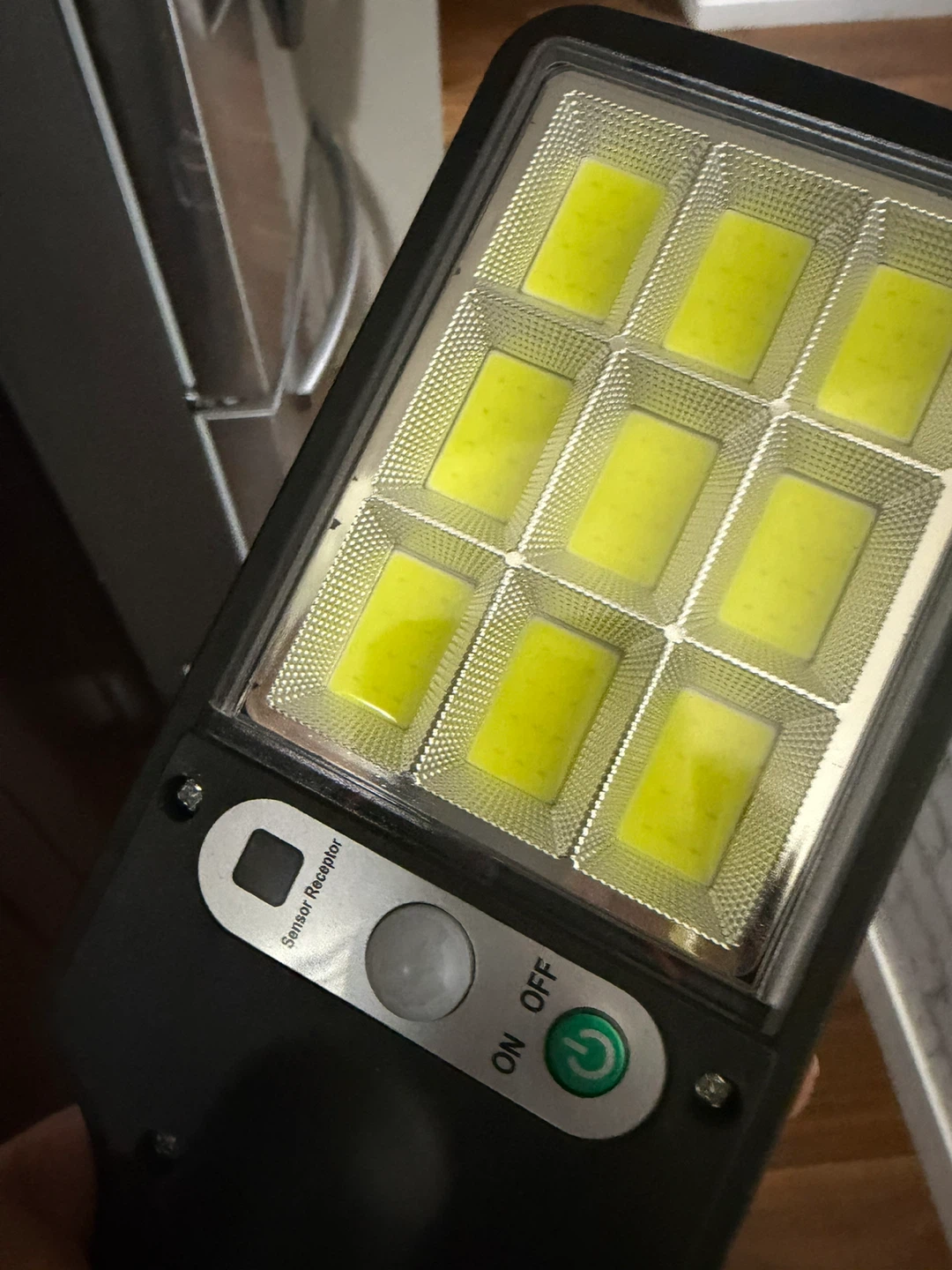 Three Solar Motion Sensor LED Lights - photo 2