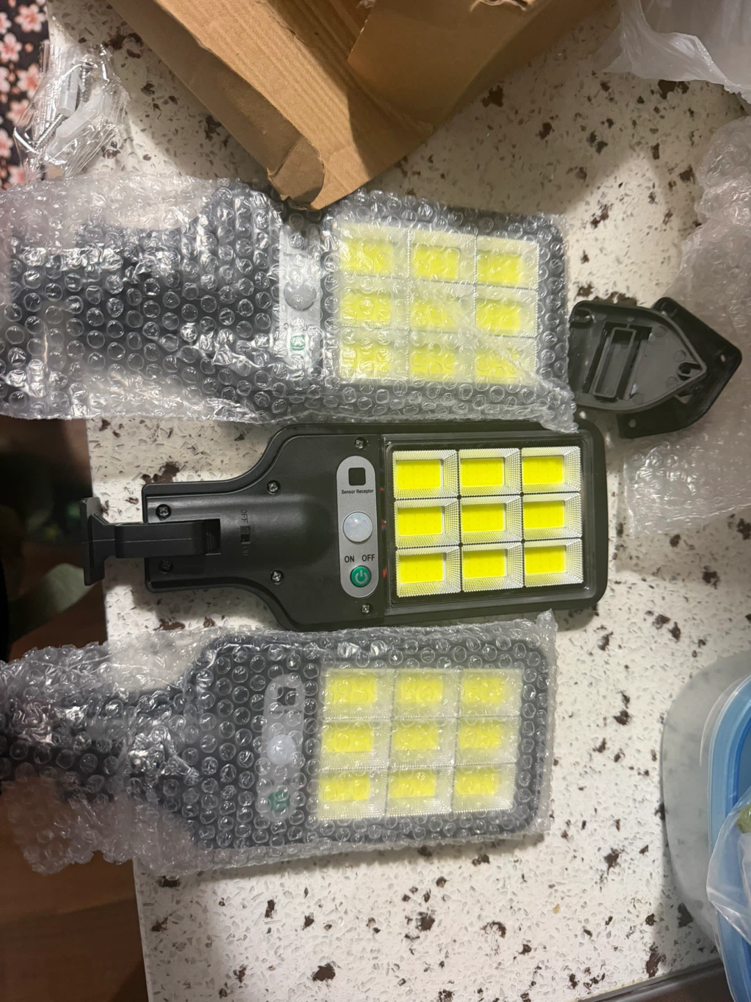 Three Solar Motion Sensor LED Lights - photo 5