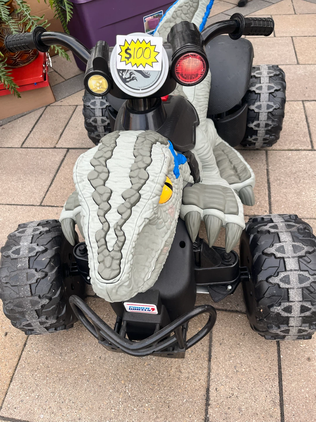 Power Wheels Jurassic World Dinosaur Ride-On