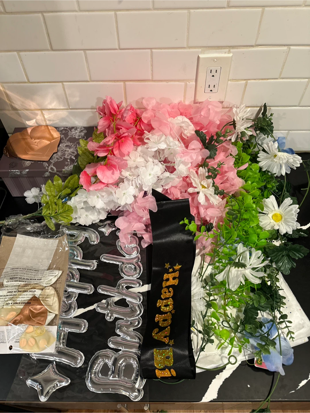 Birthday Decorations Stuffs