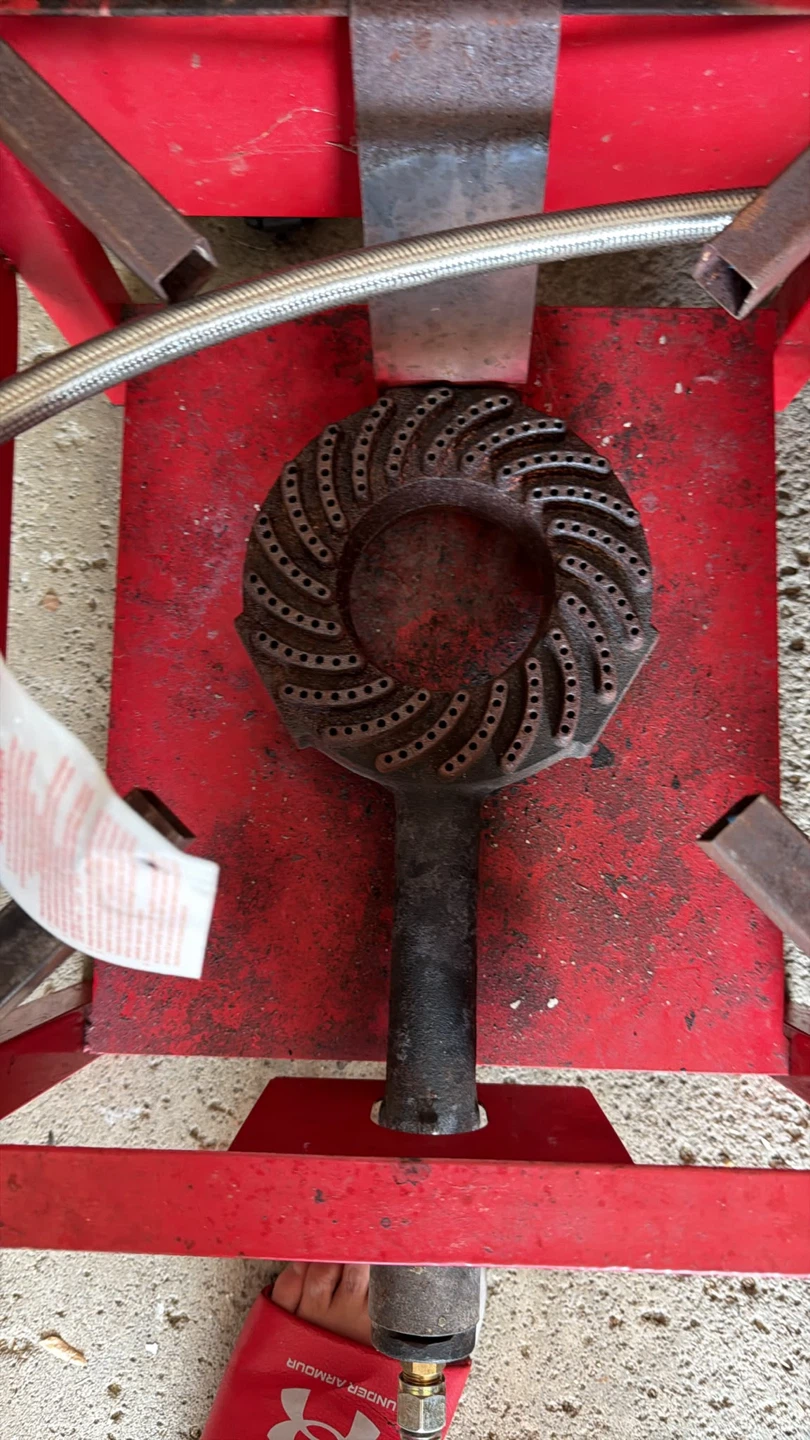 Red Propane Outdoor Burner - photo 2