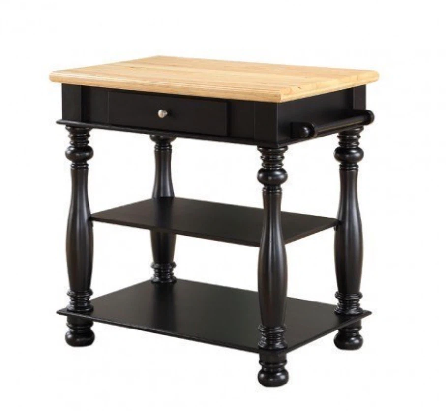 Watnature Matte Black Kitchen Island - photo 2