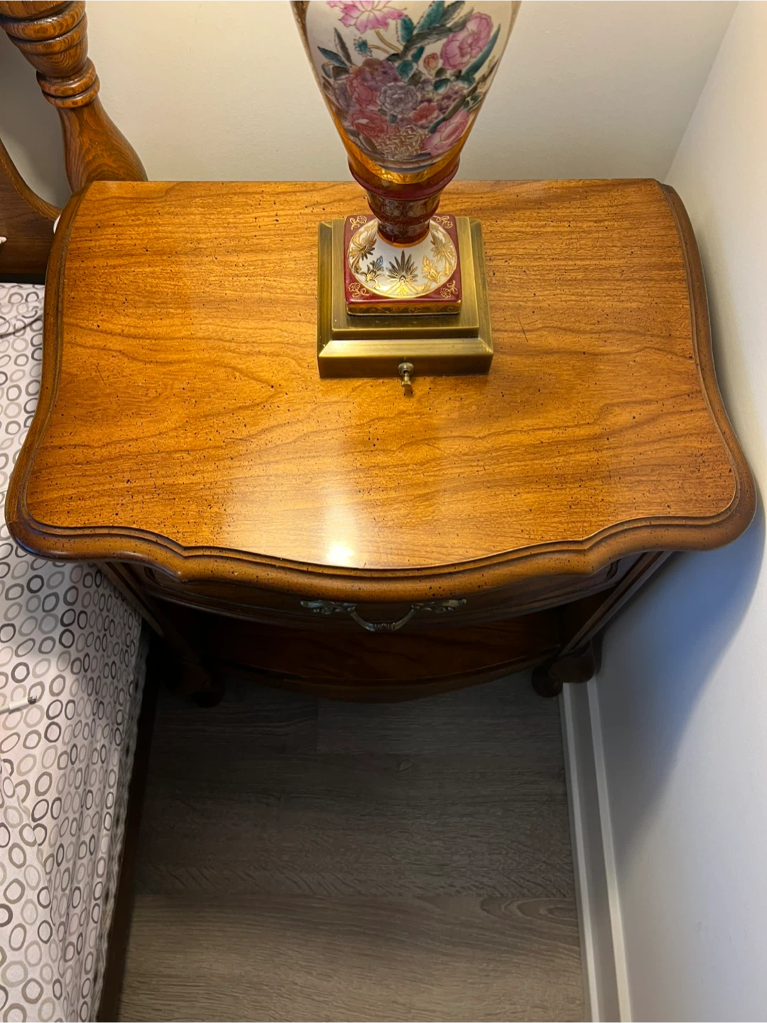 Traditional Wooden Nightstand