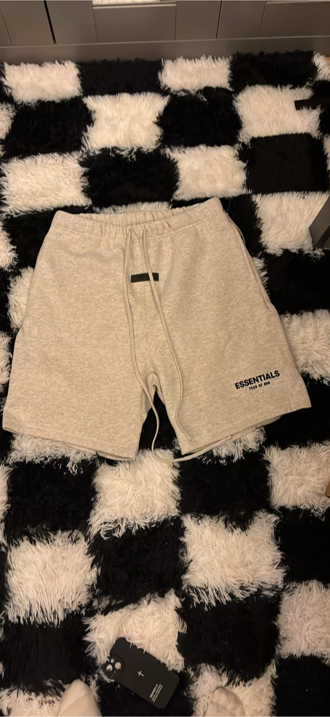 4XL Fear of God Essentials Sweat Shorts Light Oatmeal - photo 3