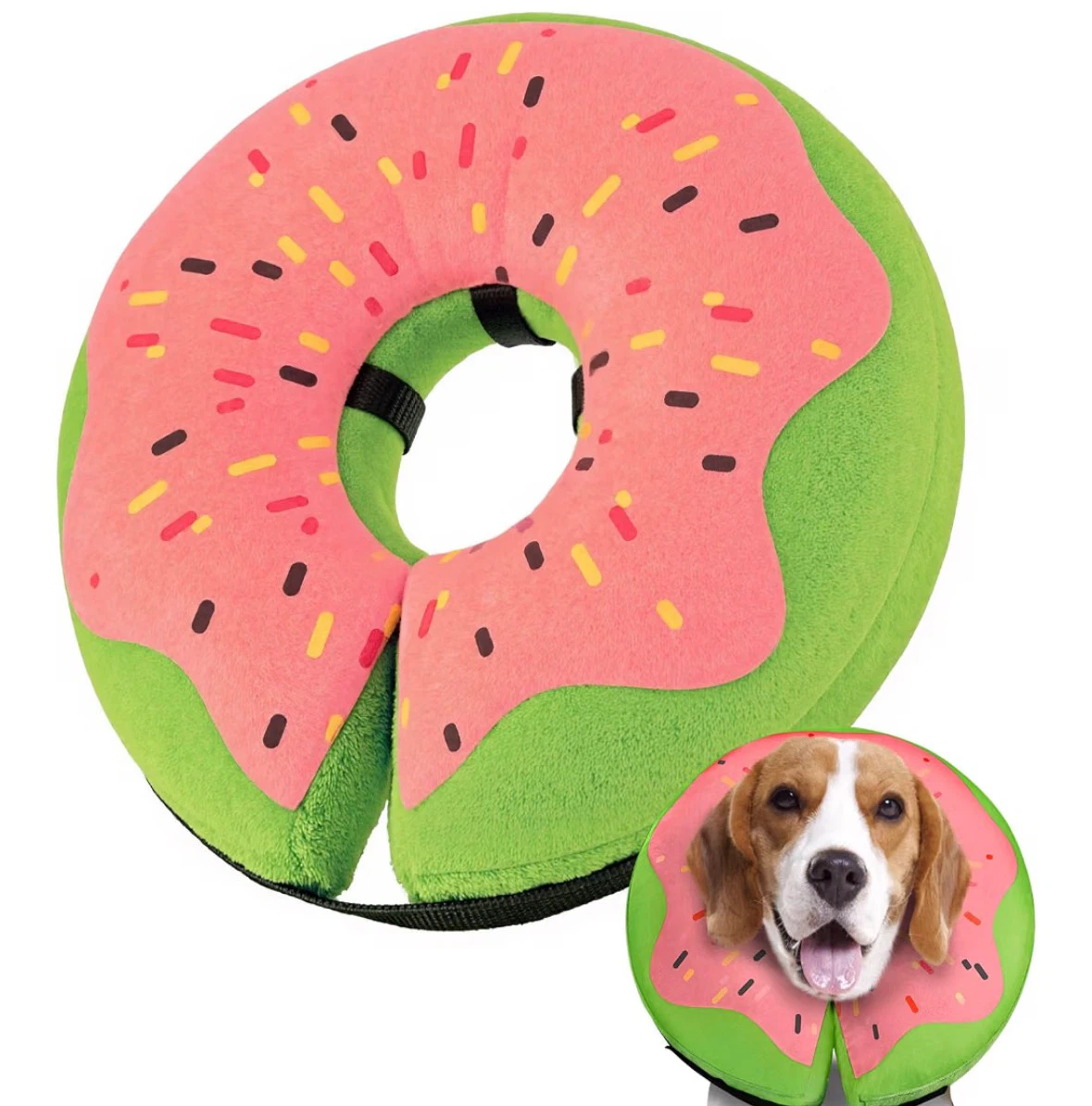 Donut Shape Dog Recovery Collar size Medium - photo 2
