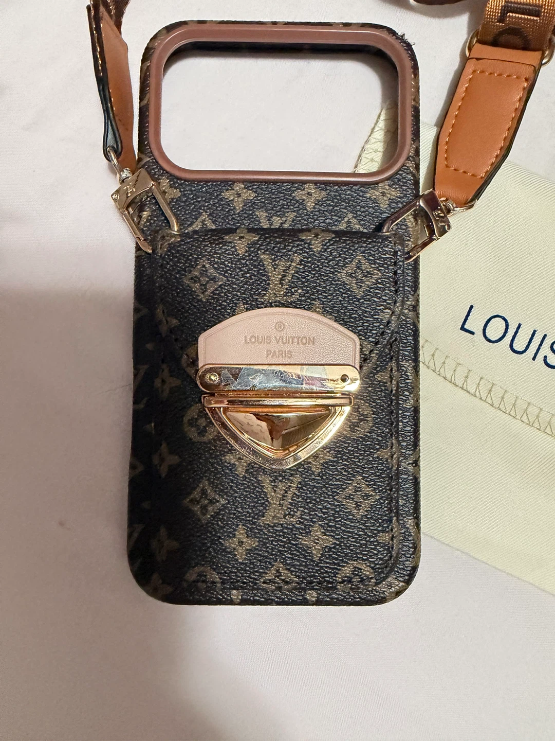 Louis Vuitton Monogram Phone Case with Strap - photo 4