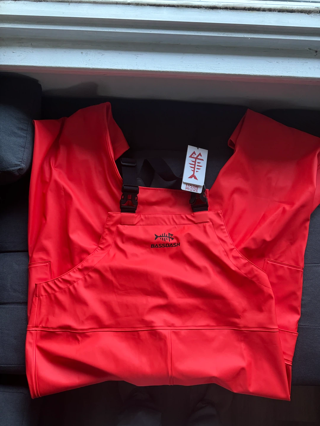 Bassdash Men's Waterproof Fishing Bibs