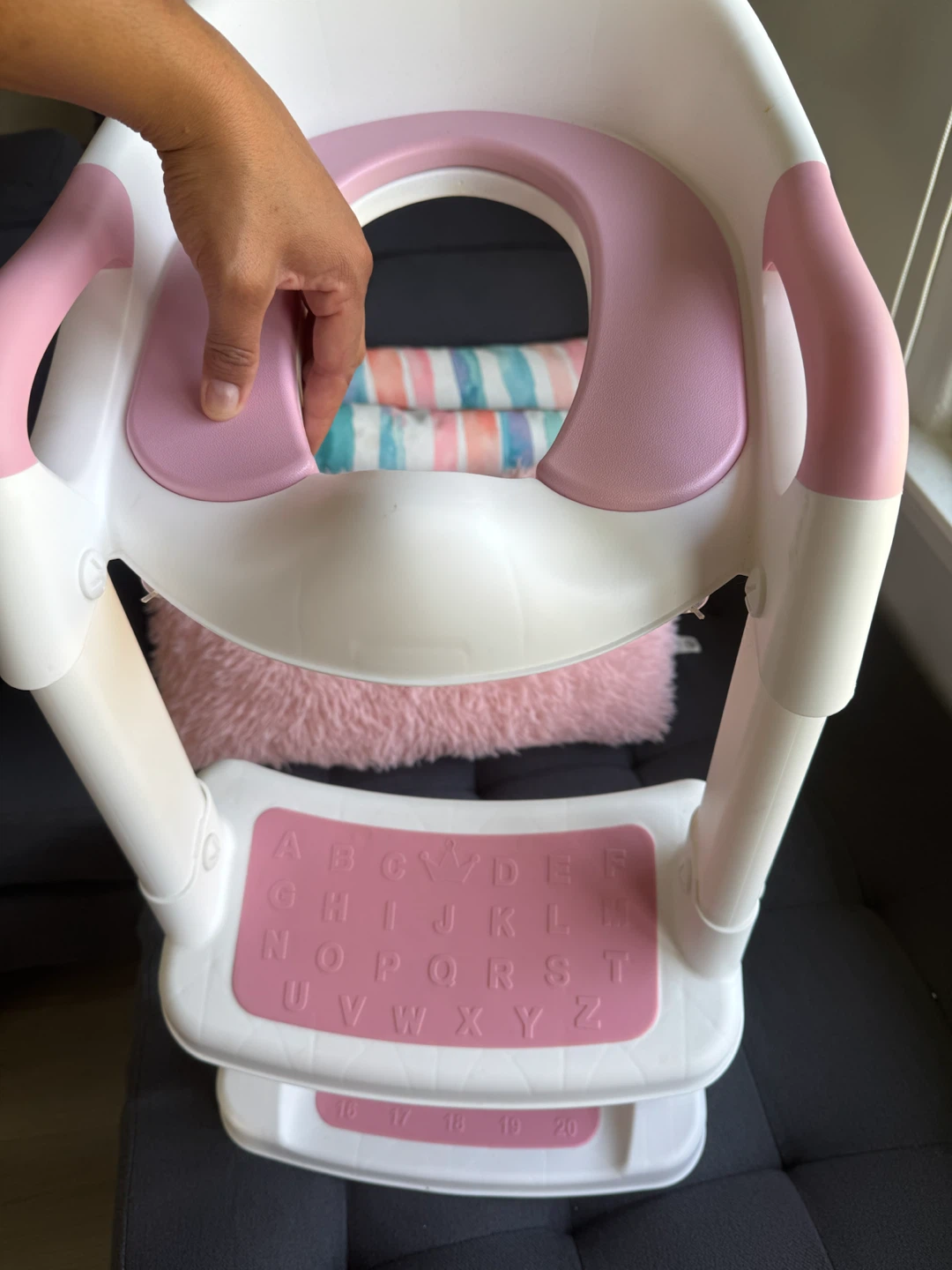 Toddler Toilet Training Seat with Step Stool