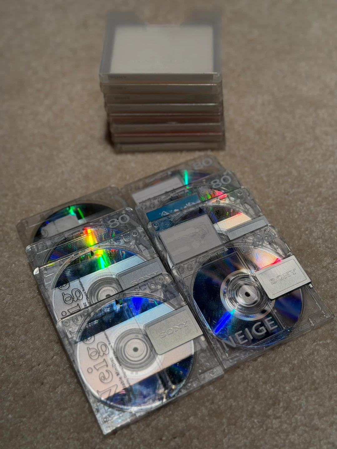 Rewritable MD Discs