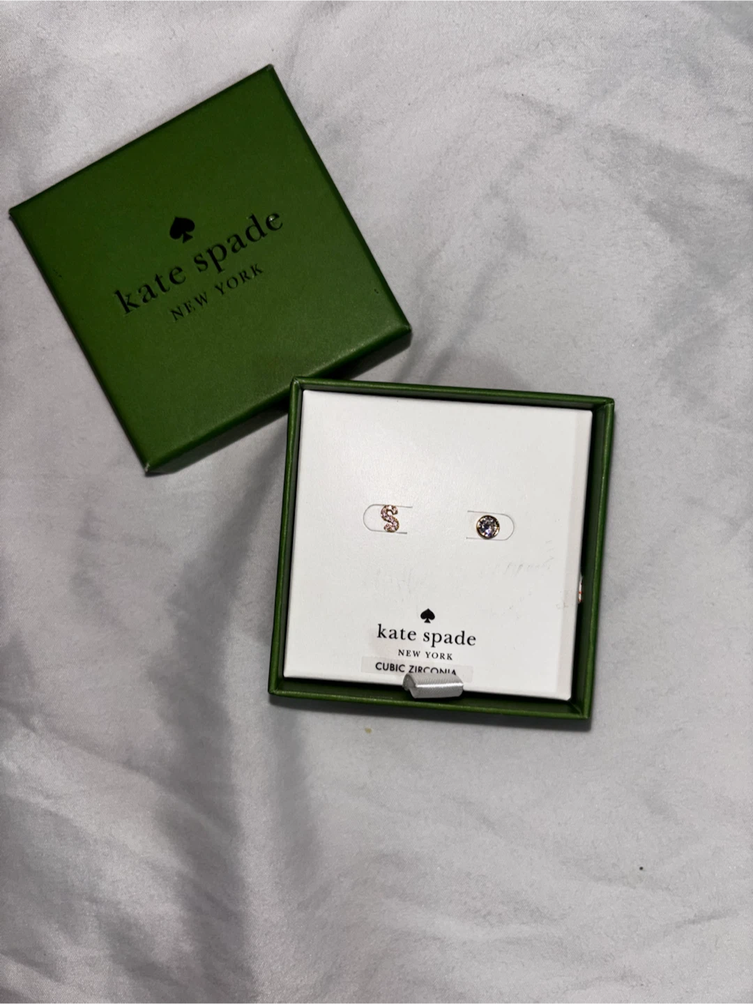 Kate Spade gold platted earrings