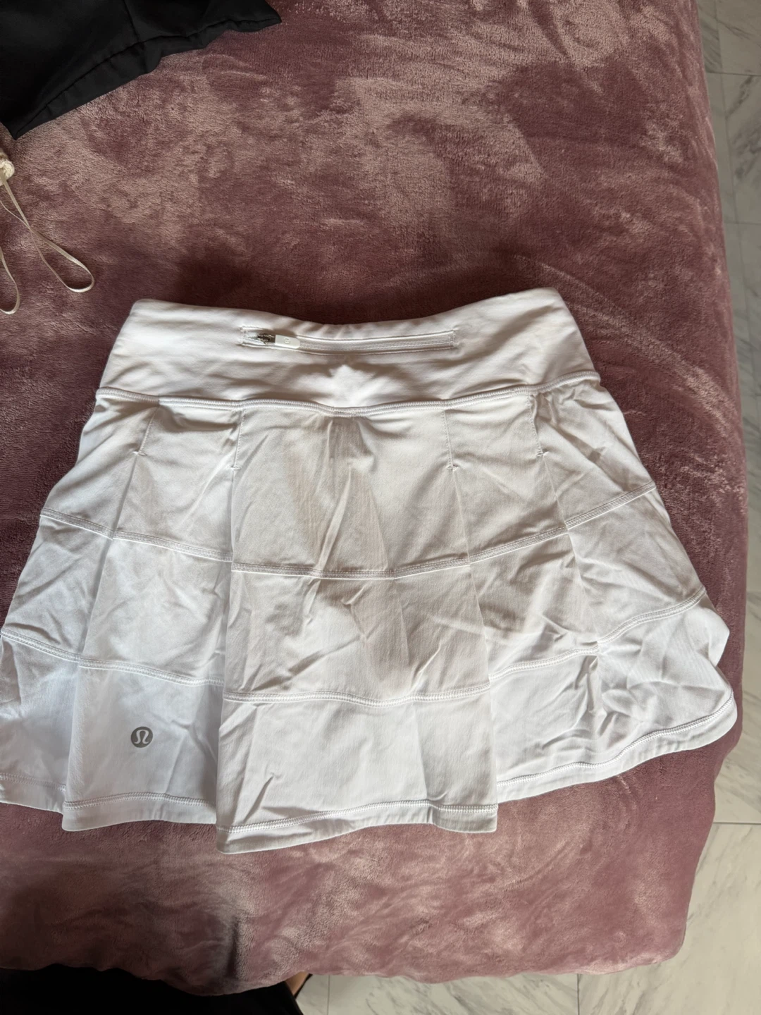 Lululemon White Athletic Skort