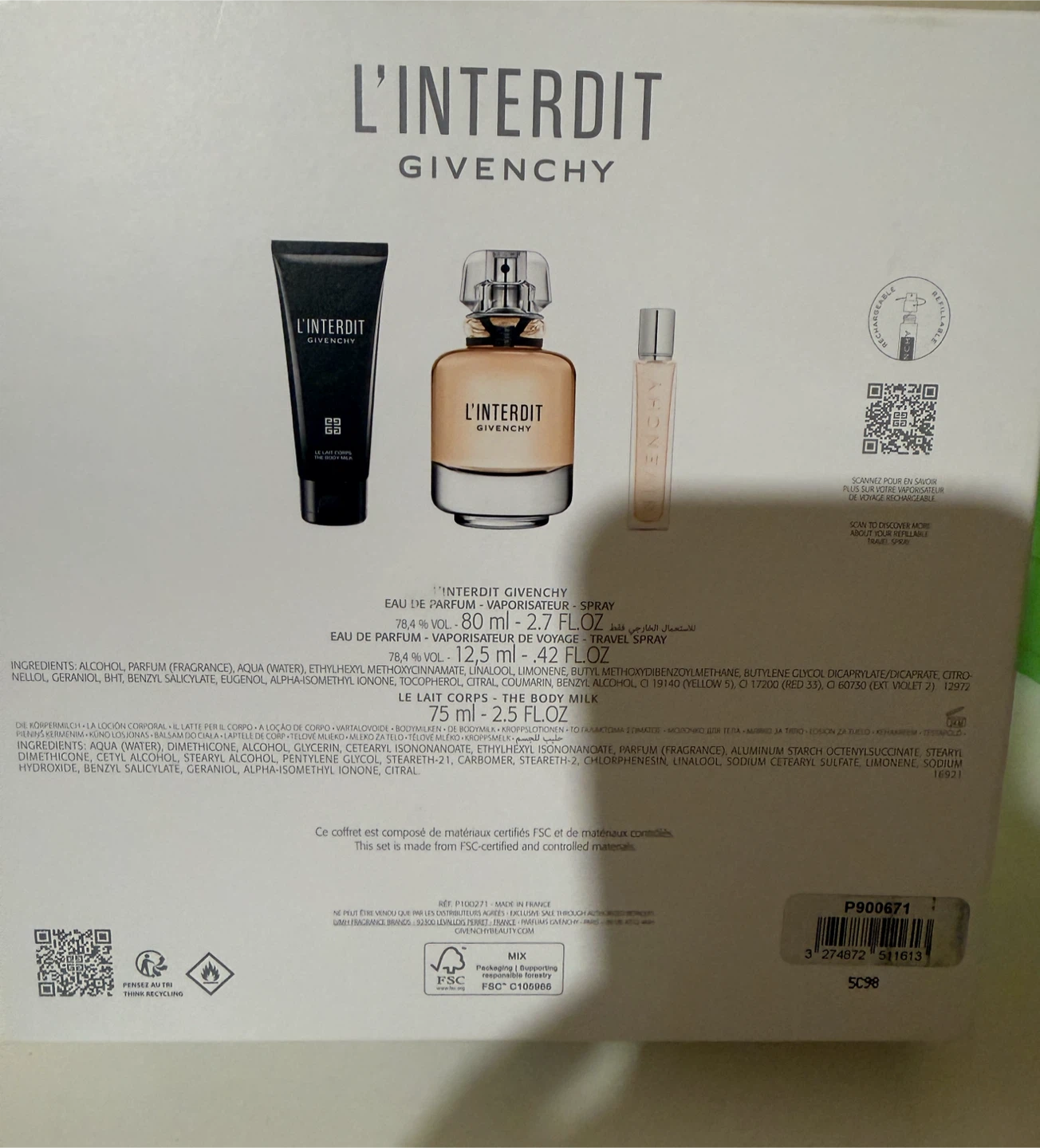 Givenchy L'Interdit Gift Set - photo 4