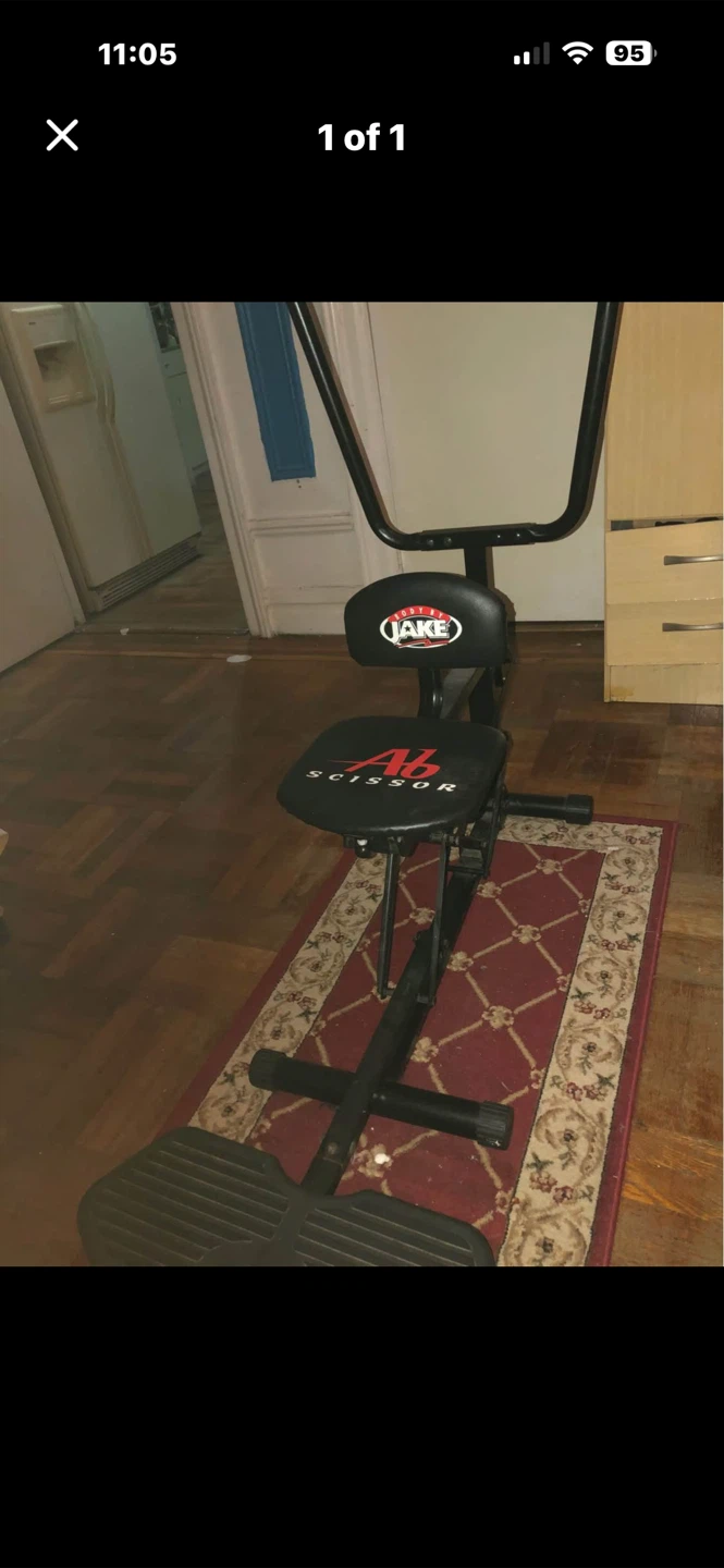 Body By Jake Ab Scissor Exercise Machine