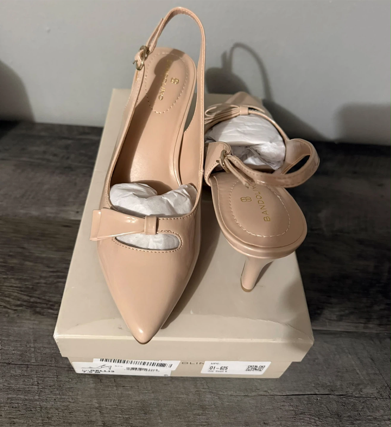 Bandolino Gelli Pumps Barely Nude Size 7.5 - photo 3