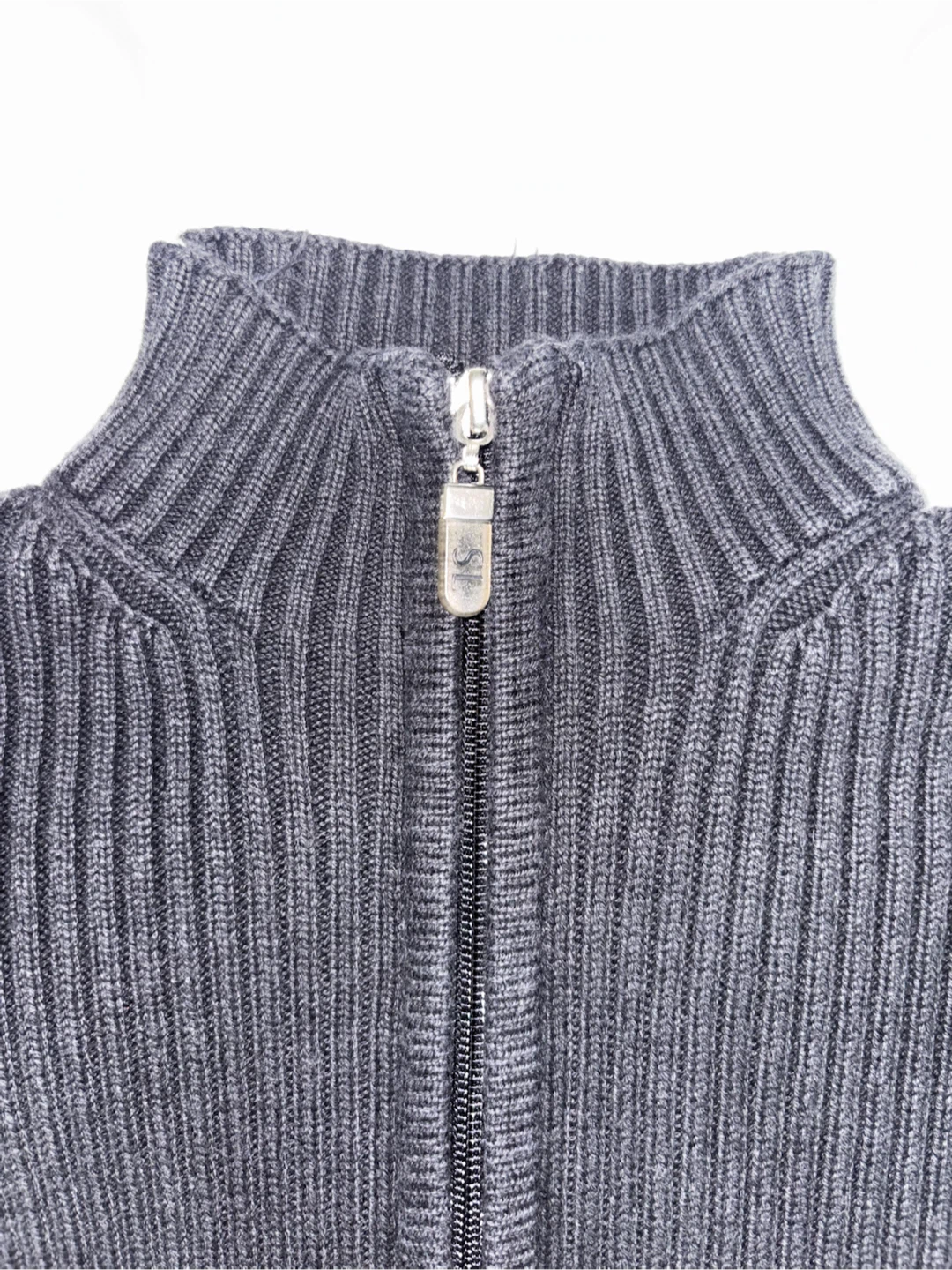 Vintage Studio London Ribbed Zip-Up Sweater - photo 2